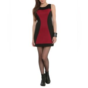 Marvel By Her Universe Black Widow Dress, Red and Black Dress, Size SM
